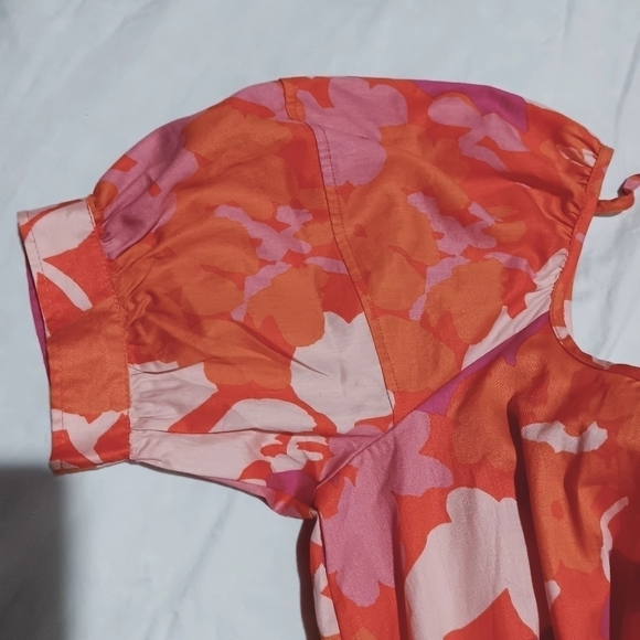 3X$25.  Free Assembly Women's Square Neck Mini Dress with Puff Sleeves, Sizes M - Picture 11 of 13